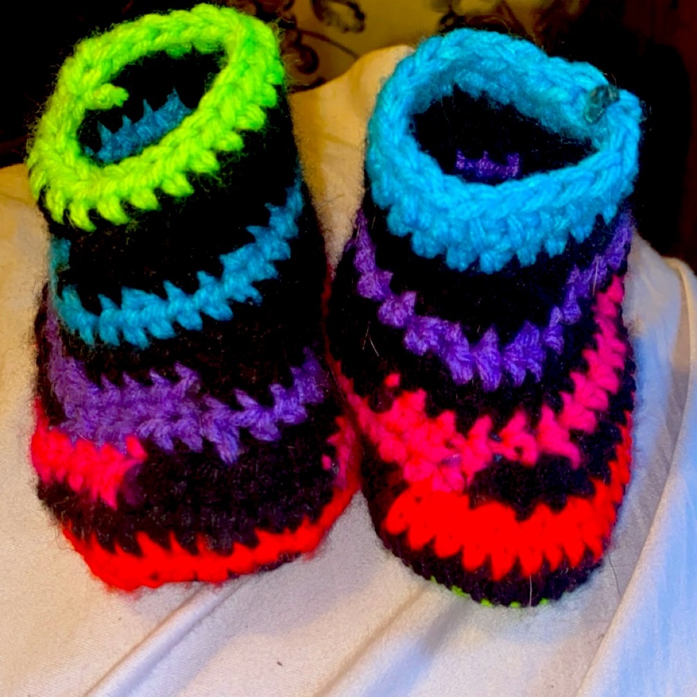 Newborn booties